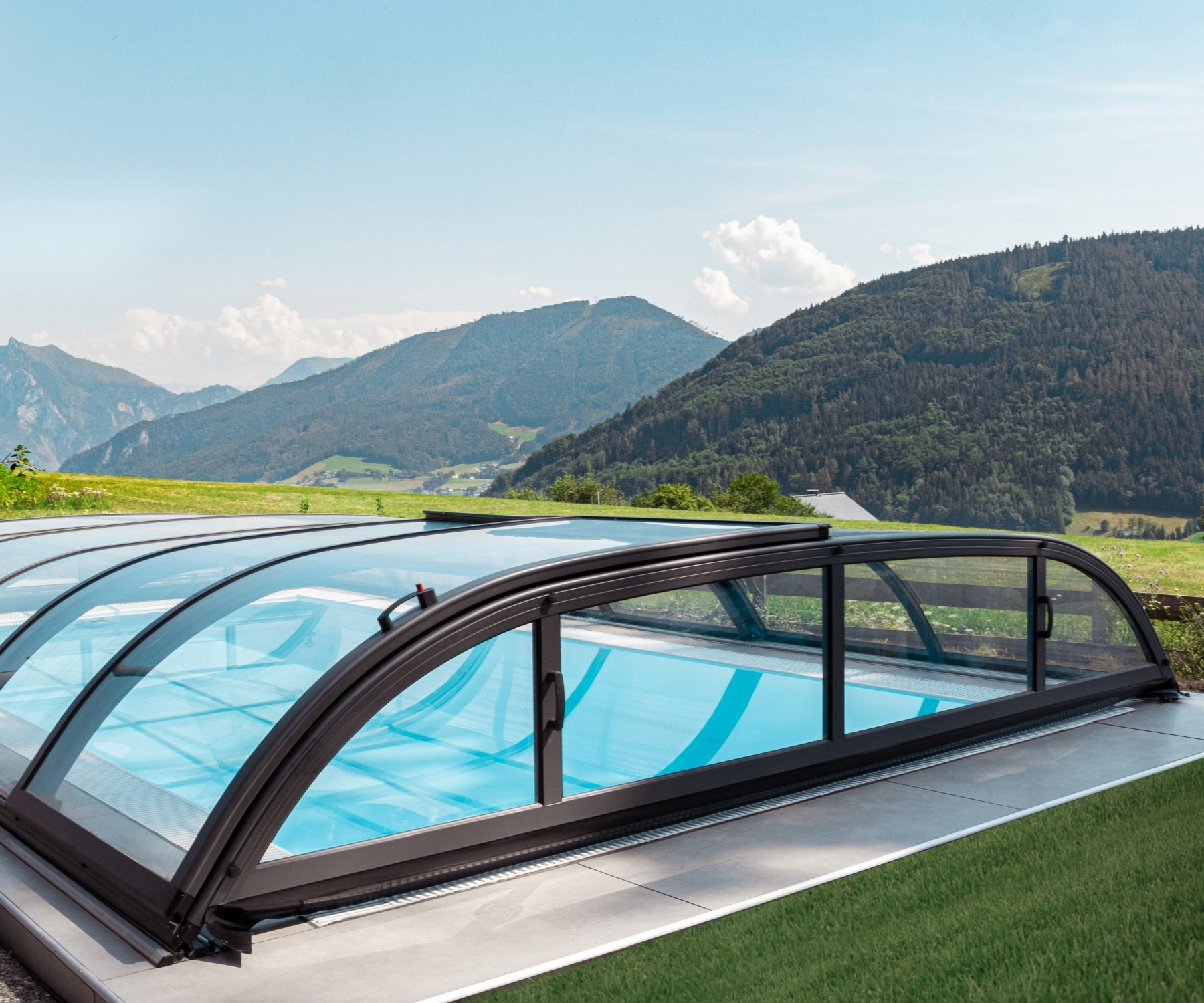 Poolüberdachung