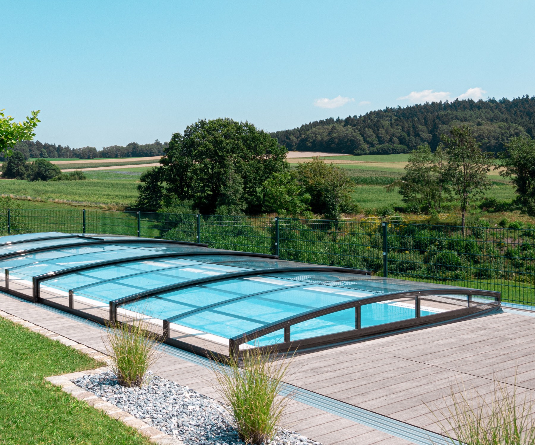 Poolüberdachung