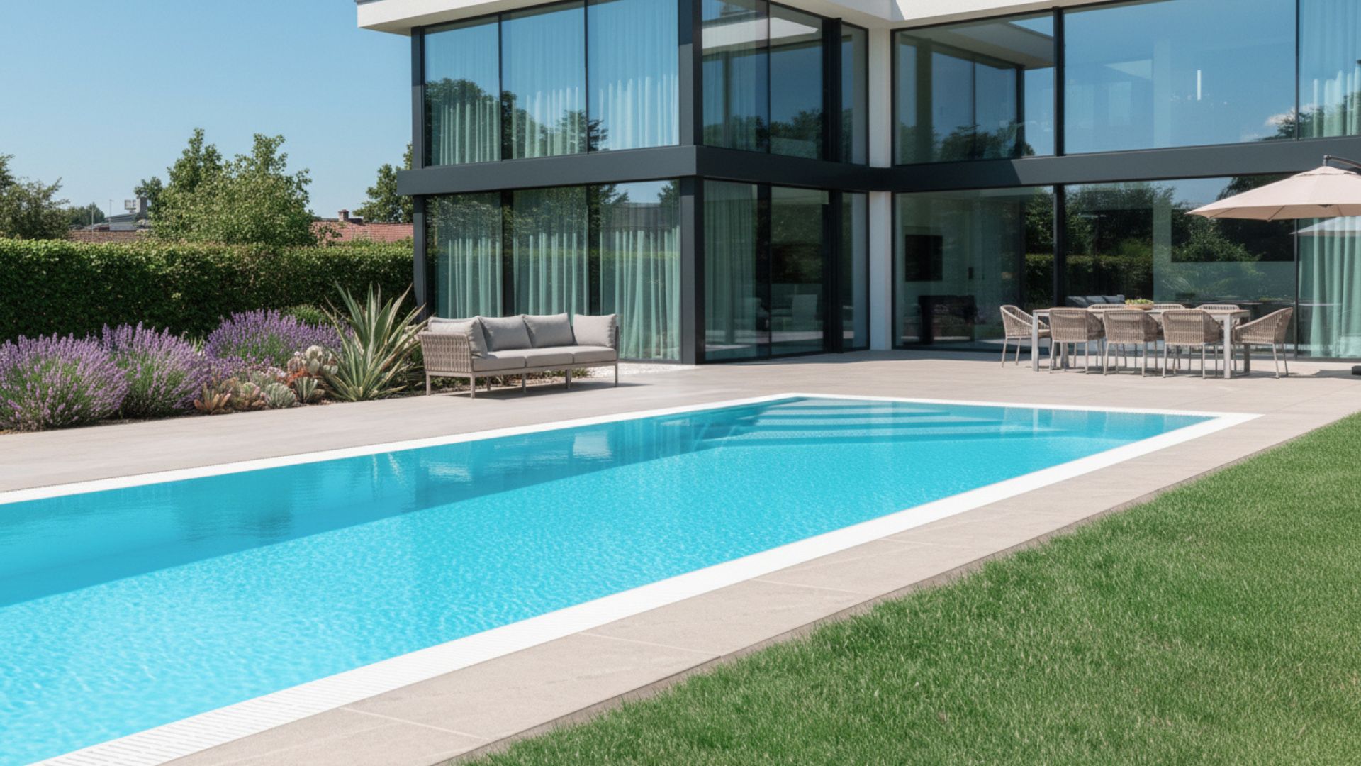 Überlaufpool mit Infinity-Effekt vom Marktführer