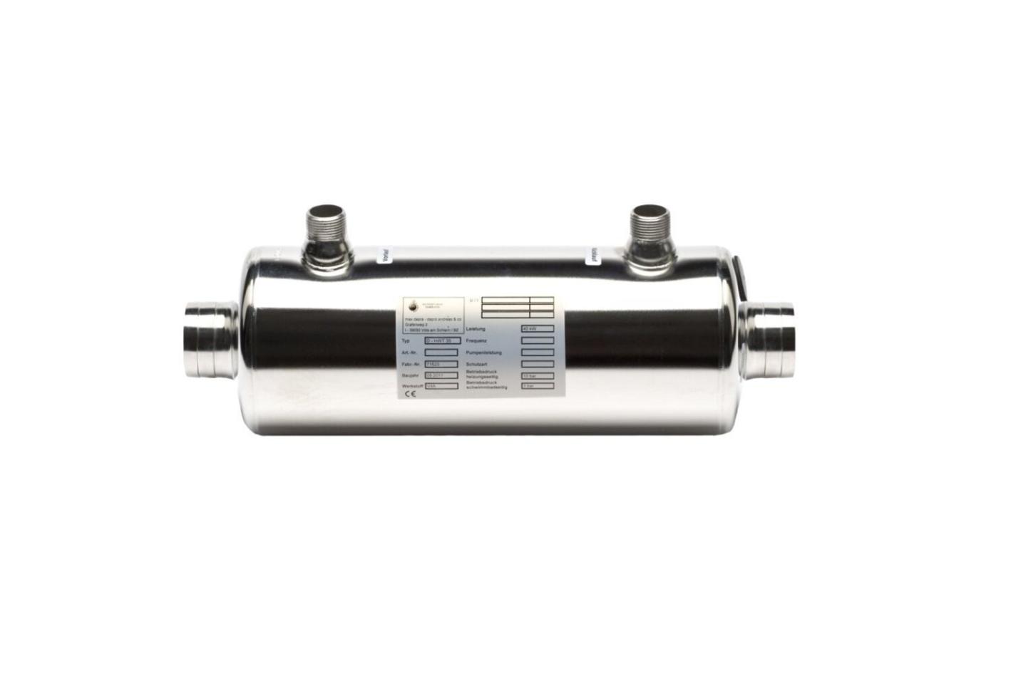 Pool-Wärmetauscher Dapra HWT bis 84kW