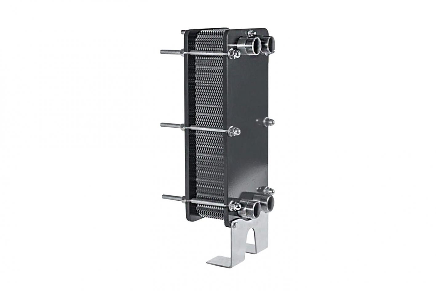 Pool-Plattenwärmetauscher Behncke PWT bis 146kW Behncke PWT 510 P15 H Pool Plattenwärmetauscher, 16kW, einfach, Titan