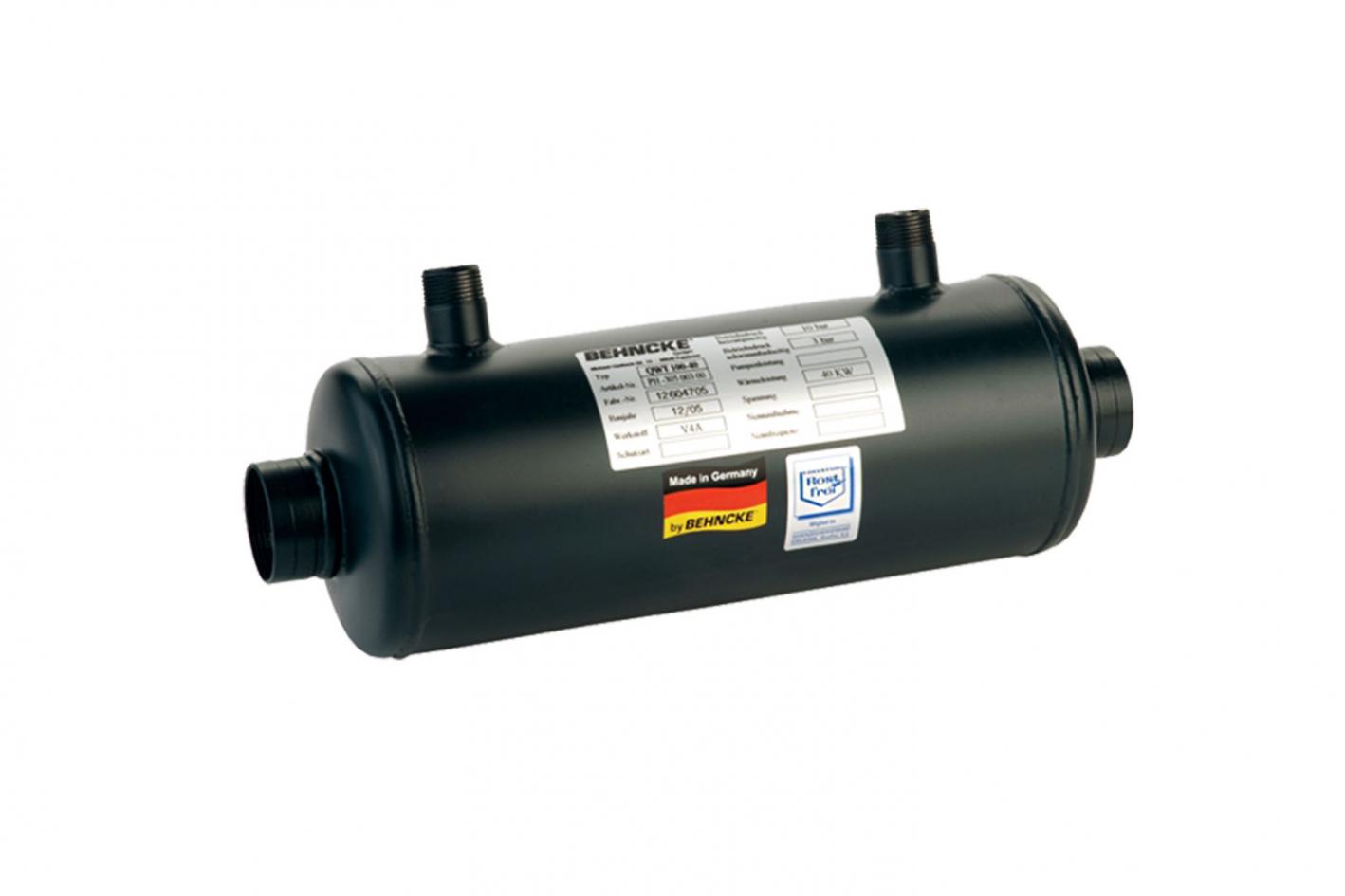 Pool Wärmetauscher Behncke QWT 100 bis 304kW Pool Wärmetauscher QWT-100-70, 75kW