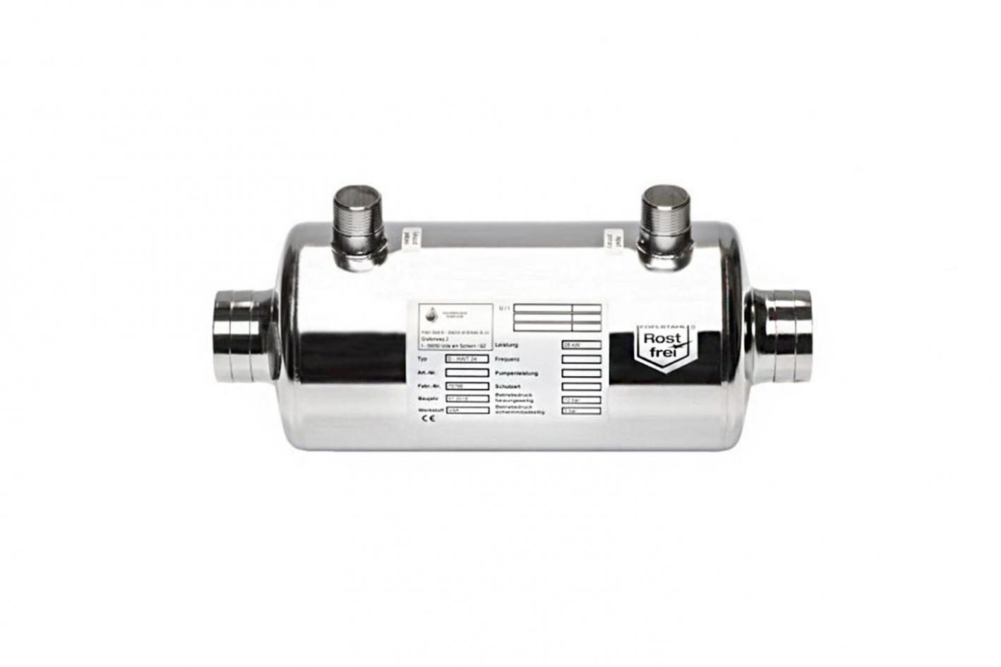 Pool-Wärmetauscher Dapra HWT bis 84kW Pool Wärmetauscher HWT 63, 63kW