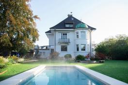 Pool Komplettset Premium ONE® mit Skimmer-Fertigpool und optional elektrischem Rollo / Poolabdeckung  Poolgröße 3,0 x 6,0m | ohne Abdeckung