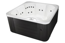 Whirlpool Luna – Outdoor Spa für 6 Personen mit App-Steuerung & Soundsystem, inkl. Thermoabdeckung