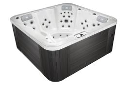 Whirlpool Saphir – Outdoor Spa für 5 Personen mit App-Steuerung & Soundsystem, inkl. Thermoabdeckung