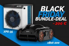 Black Friday Set: XPSmini® Pool-Wärmepumpe & xBot® 200 Poolroboter – Sparen Sie 200€!