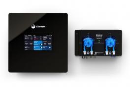 Intelligente Poolsteuerung iControl-Touch mit optionaler Pooldesinfektion Steuereinheit Touch mit Chlor-Desinfektion