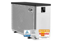 Pool-Wärmepumpe IPSmax® Inverter Premium Silent bis 40kW mit COP 22 Pool-Wärmepumpe IPS-320MAX mit 230V, 32kW, COP23, 65-105m³