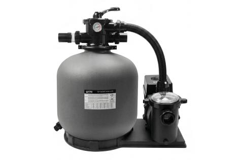 Pool-Sandfilteranlage / Sandfilter-Set FPS-1800Pro Filter Premium Silent Pro mit 6-Wege-Ventil, bis 70m³