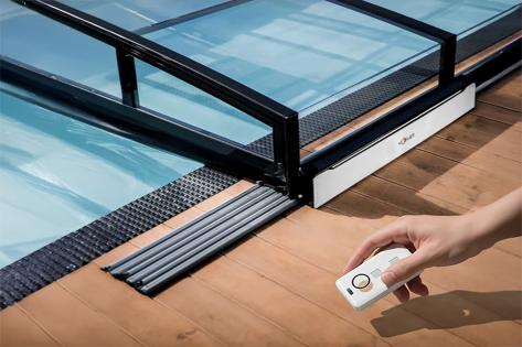 Moover - elektrischer Antrieb für Pool-Überdachungen
