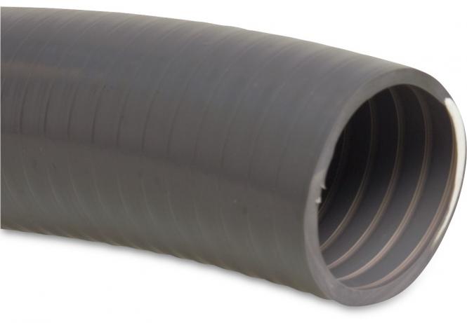PVC 50mm flexibler Schlauch 25 Meter (auf Rolle). Perfekt für den