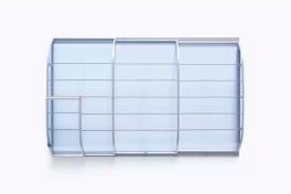 Pool-Überdachung / Poolabdeckung SkyCover® Harmony Pool-Überdachung Harmony 4.7x8.5m | Premium-Verglasung: Klarglasoptik ohne Querstreben