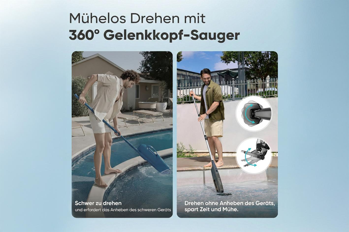 Aiper Pilot X1 - Akku Pool Reiniger