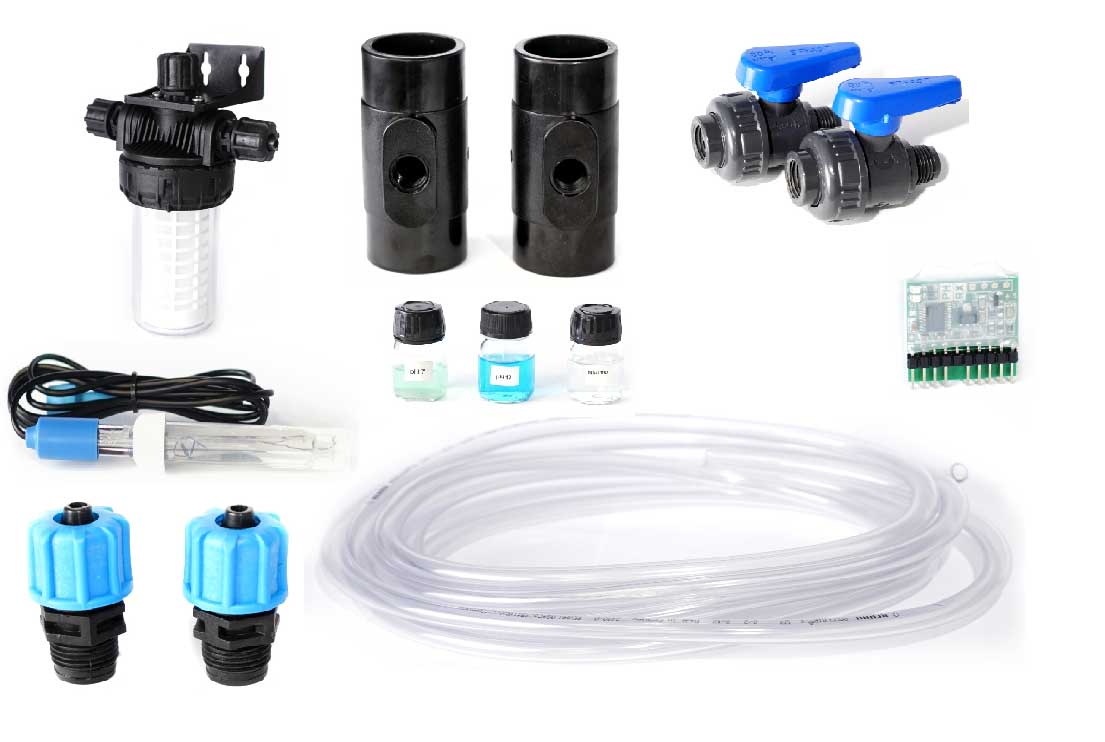 Oxilife Pool Hydrolyse und Elektrolyse mit pH-Regulierung bis 65m³ Wasservolumen