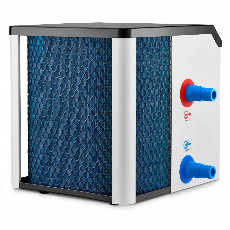 Pool-Wärmepumpe XPSmini® für Planschbecken, Aufstellbecken, Stahlwandpool und Whirlpool bis 6kW mit COP 7 Pool-Wärmepumpe XPS-35, 3,5kW, COP5,5, bis zu 12m³