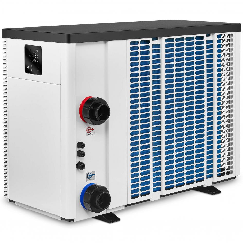 Poolheizung IPSmax® Inverter Premium Silent bis 40kW mit COP 22 Poolheizung IPS-400MAX, 40kW, COP22, 75-120m³