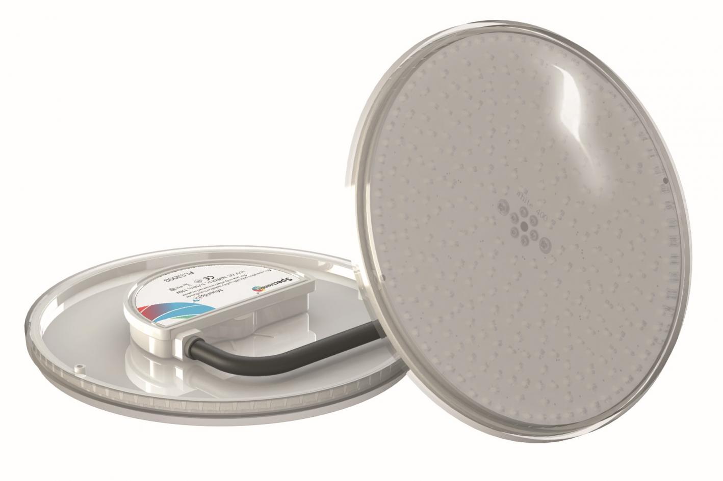 LED Pool-Scheinwerfer / LED-Unterwasserscheinwerfer Moonlight kaltweiß