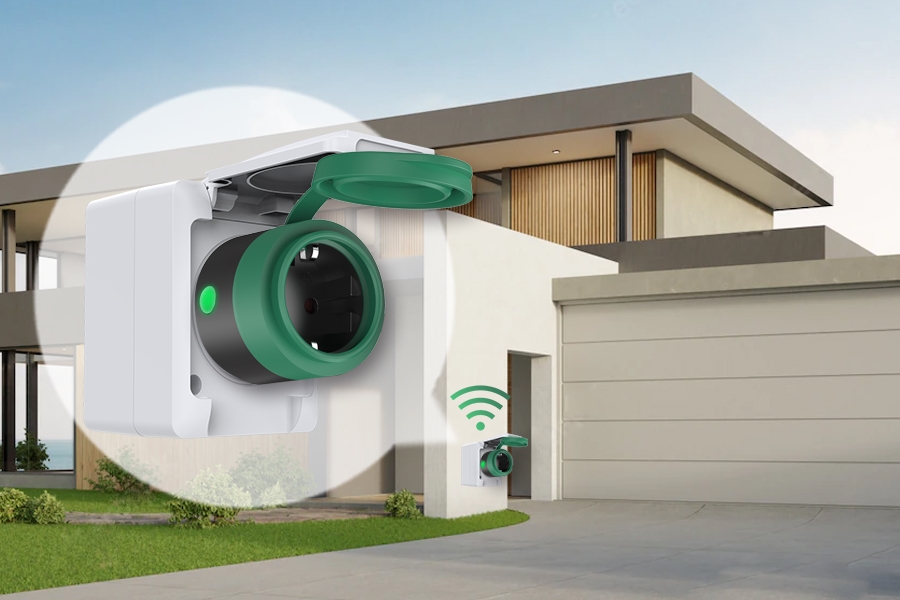 Wlan Aussensteckdose / Wlan Steckdose outdoor