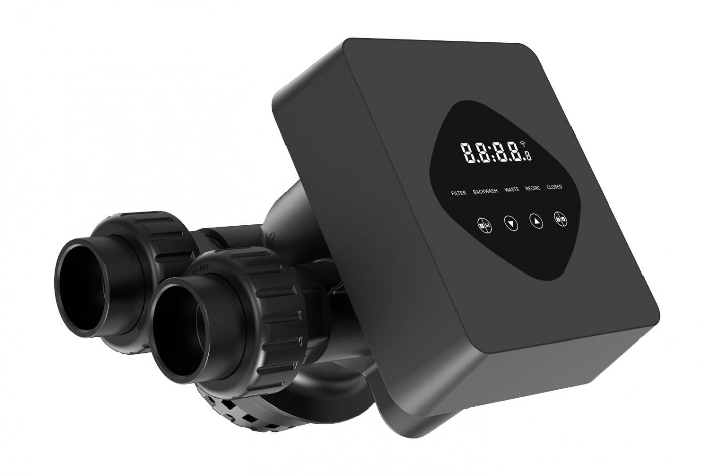 Automatische Pool Rückspülung iWash - Alternative zum Stangenventil als Filter Rückspülautomatik Rückspülautomatik iWash - side-mounted