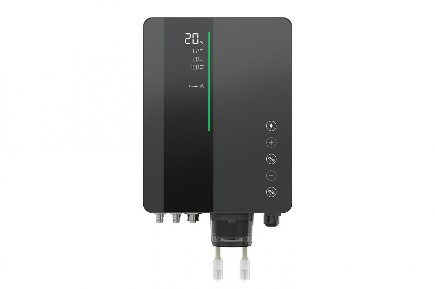 Pool Salzwasserelektrolyse InverClear mit pH-Regulierung und App-Steuerung ohne Redox-Steuerung (ORP)