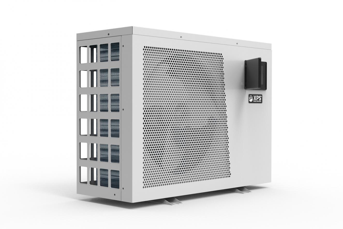Pool-Heizung XPS® bis 17kW mit COP 6 Pool-Heizung XPS-70, 7kW, COP6,5, bis zu 22m³