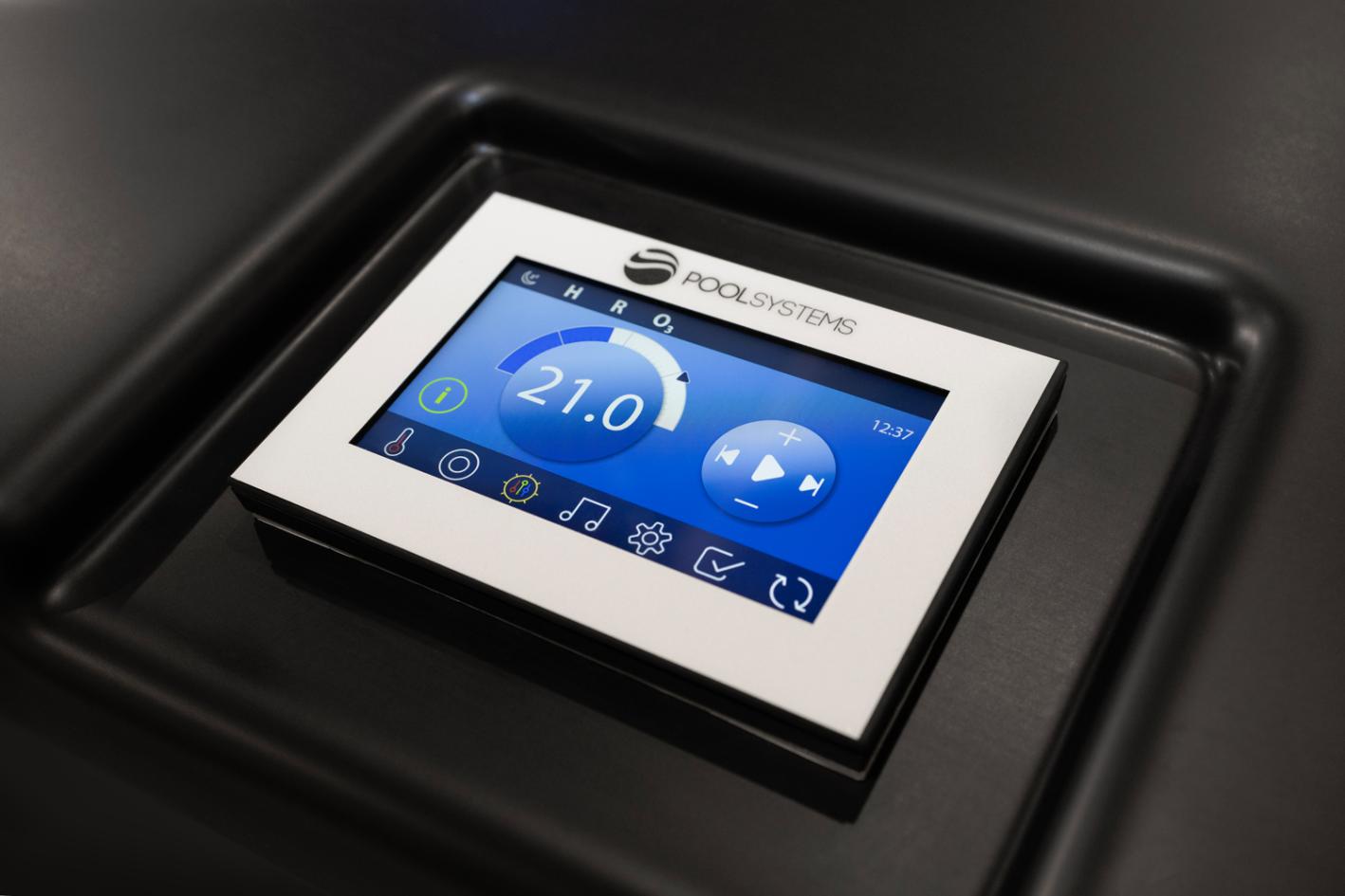 Whirlpool Diamond – Outdoor Spa für 6 Personen mit App-Steuerung & Soundsystem, inkl. Thermoabdeckung