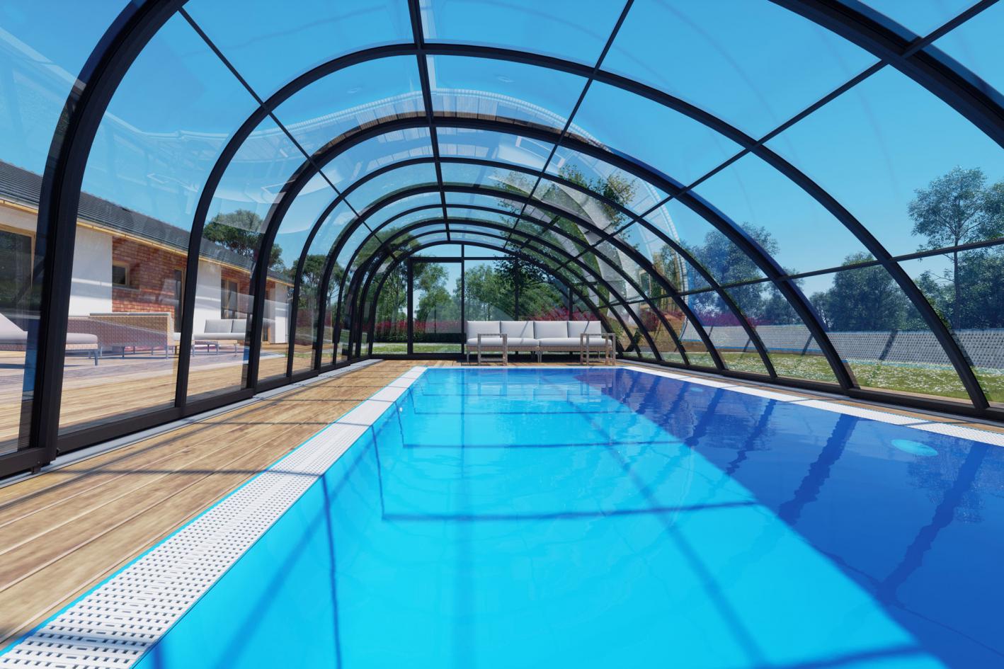 Poolhalle / Schwimmbadhalle SkyCover® Vision