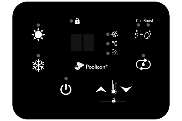 Pool-Wärmepumpe / Pool-Umwälzpumpe / Pool-Filteranlage / Pool-Salzwasserelektrolyse Poolican 4 in 1