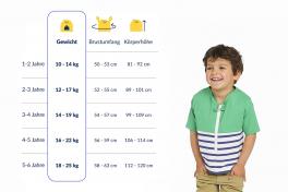Floatee - Das Anti-Ertrinken T-Shirt für Kinder mit UV-Schutz Ersatz T-Shirt Kurzarm
