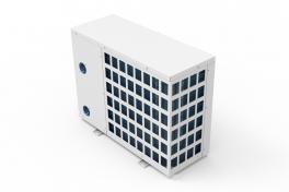 Pool-Heizung XPS® bis 17kW mit COP 6 Pool-Heizung XPS-70, 7kW, COP6,5, bis zu 22m³