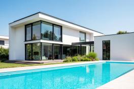 Albixon QBIG Benefit mit Skimmer Poolgröße 3,5 x 7,0m | ohne Abdeckung