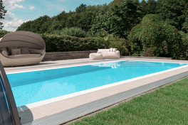 Albixon QBIG Benefit mit Überlauf Poolgröße 3,0 x 6,0m | ohne Abdeckung