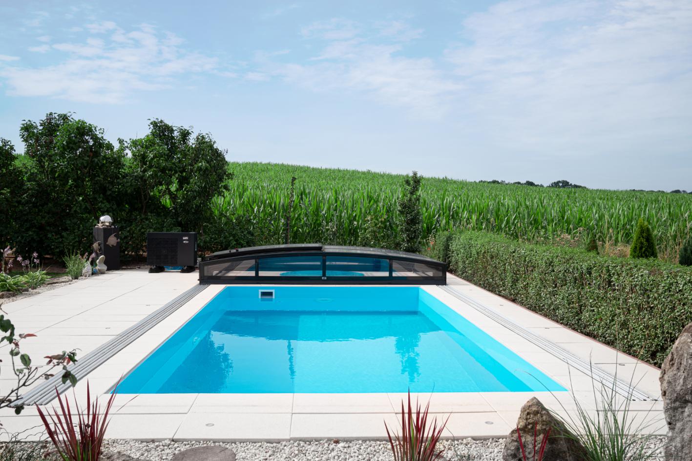 Albixon QBIG Benefit mit Skimmer Poolgröße 3,0 x 8,0m | ohne Abdeckung