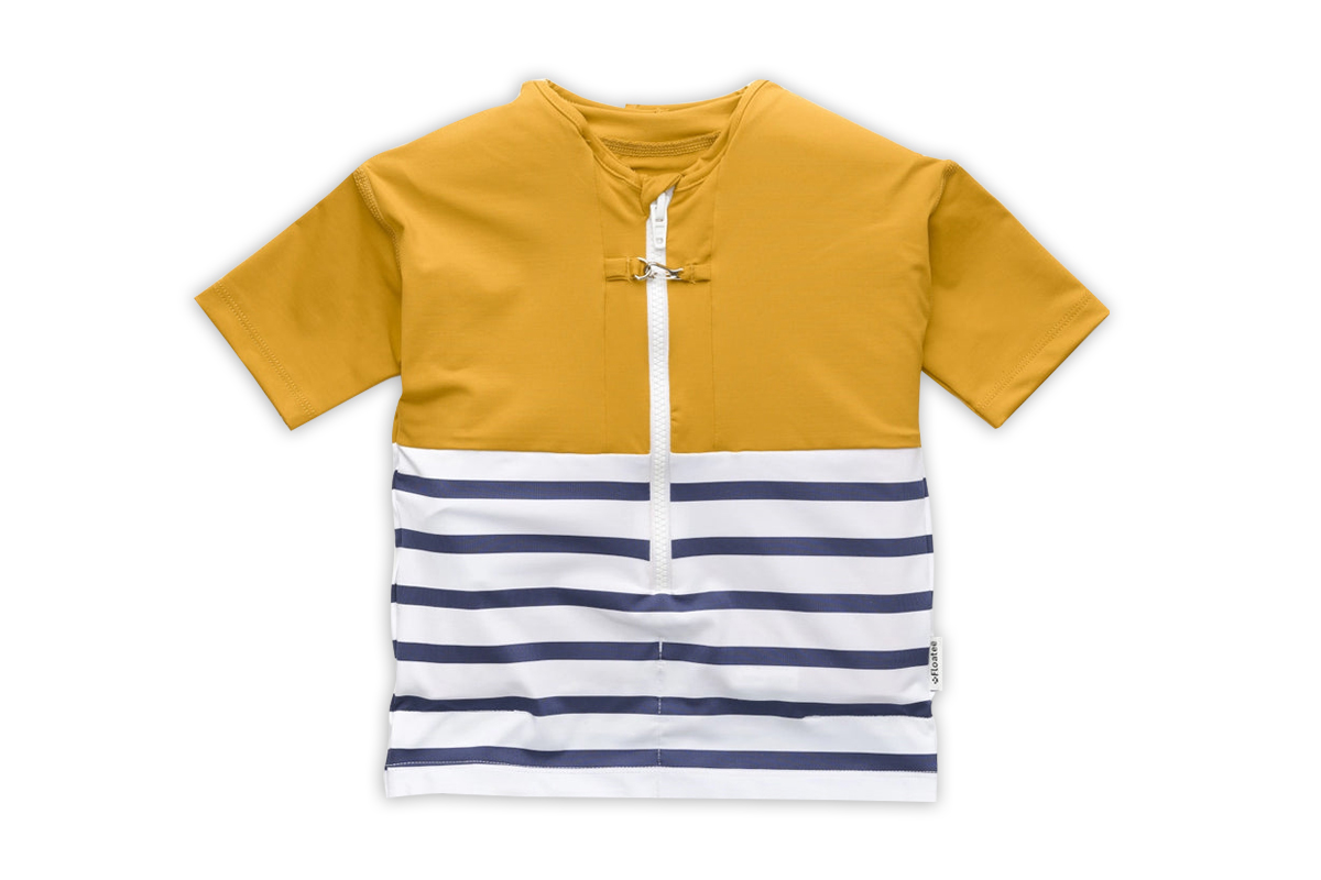 Floatee - Das Anti-Ertrinken T-Shirt für Kinder mit UV-Schutz Kurzarm T-Shirt Komplettset