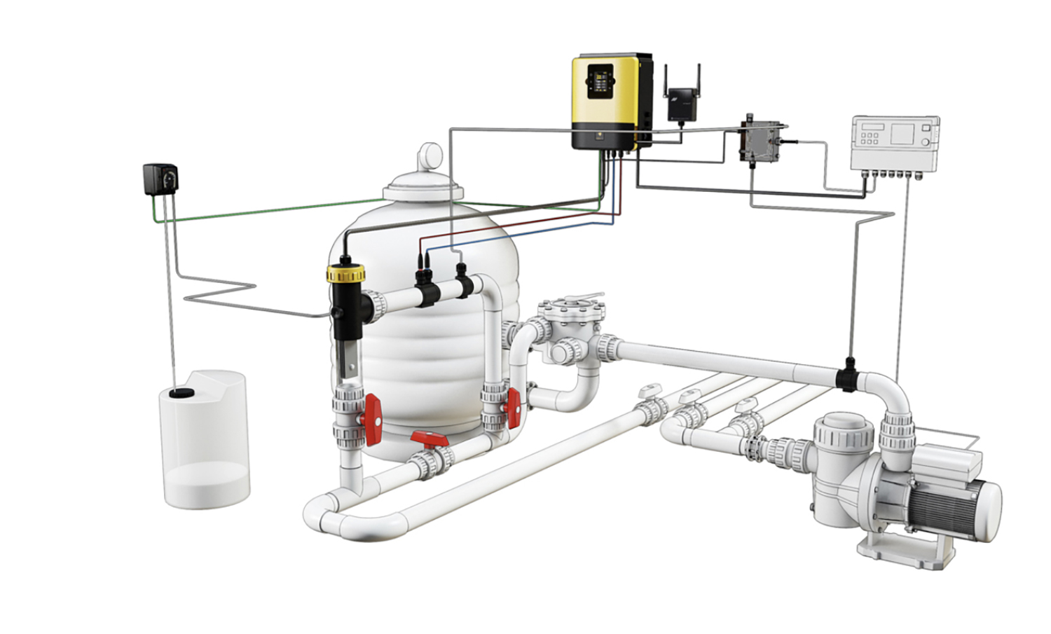 Hidrolife Pool Salzwasserelektrolyse mit pH-Regulierung