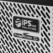 Pool-Wärmepumpe IPSmax® Inverter Premium Silent bis 40kW mit COP 20 Pool-Wärmepumpe IPS-320MAX mit 400V, 32kW, COP20, 65-105m³