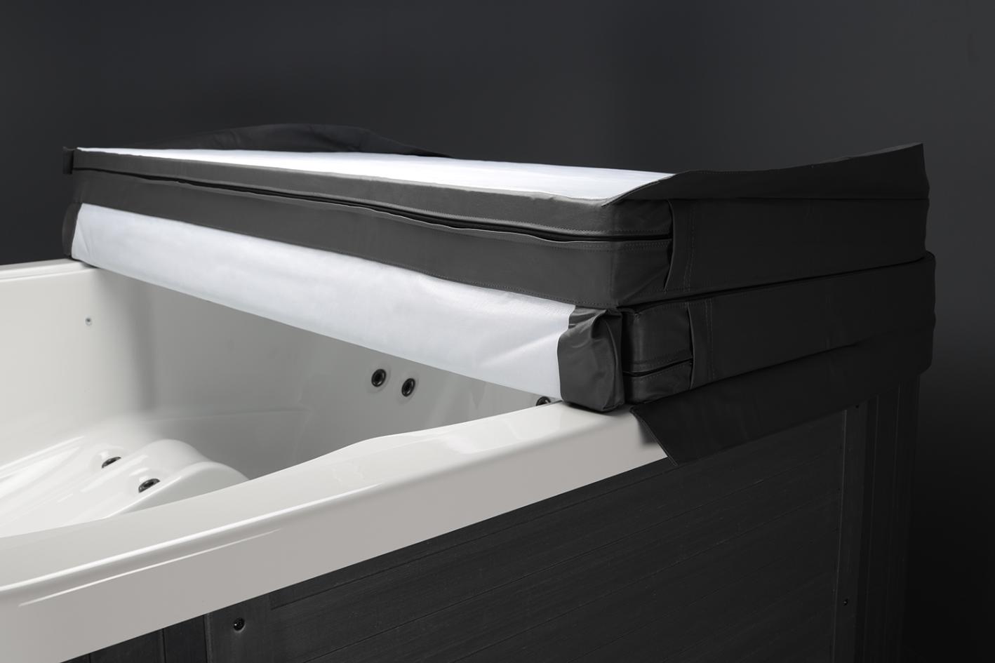 Whirlpool Luna – Outdoor Spa für 6 Personen mit App-Steuerung & Soundsystem, inkl. Thermoabdeckung