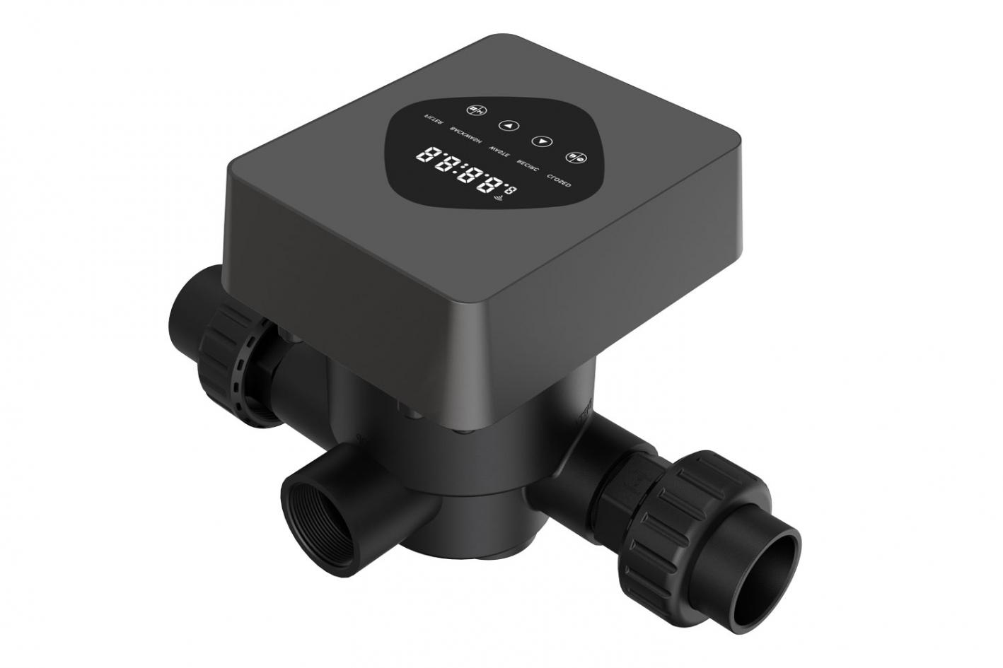 Automatische Pool Rückspülung iWash - Alternative zum Stangenventil als Filter Rückspülautomatik Rückspülautomatik iWash - top-mounted