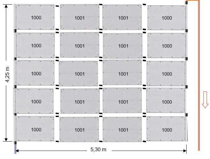 Pool-Solarheizung / Pool-Solarabsorber OKU SOLAR40SET 21,24m² Absorber-Komplettset, bis 40m² Wasseroberfläche