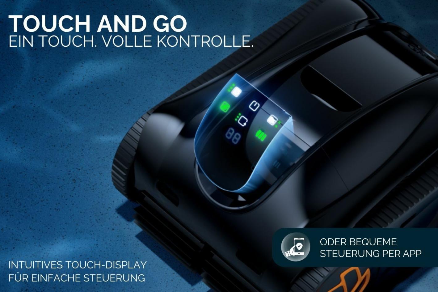 Akku Poolroboter xBot® - kabellos & App Steuerung Akku Poolroboter xBot 800