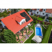 Solar-Poolheizung / Pool-Solaranlage SPL-8000 Mini Solar Premium Line 2,4m² Absorber-Komplettset, bis 8.000L