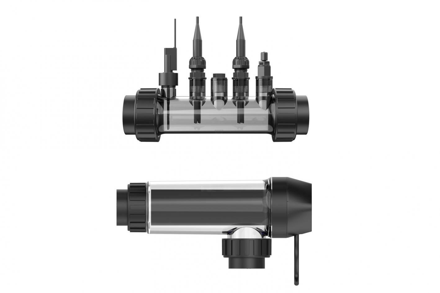 Pool Salzwasserelektrolyse InverClear mit pH-Regulierung und App-Steuerung ohne Redox-Steuerung (ORP)