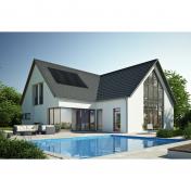 Pool-Solarheizung / Pool-Solaranlage SPL-36000 Mini Solar Premium Line 10,8m² Absorber Komplettset, bis 36.000L