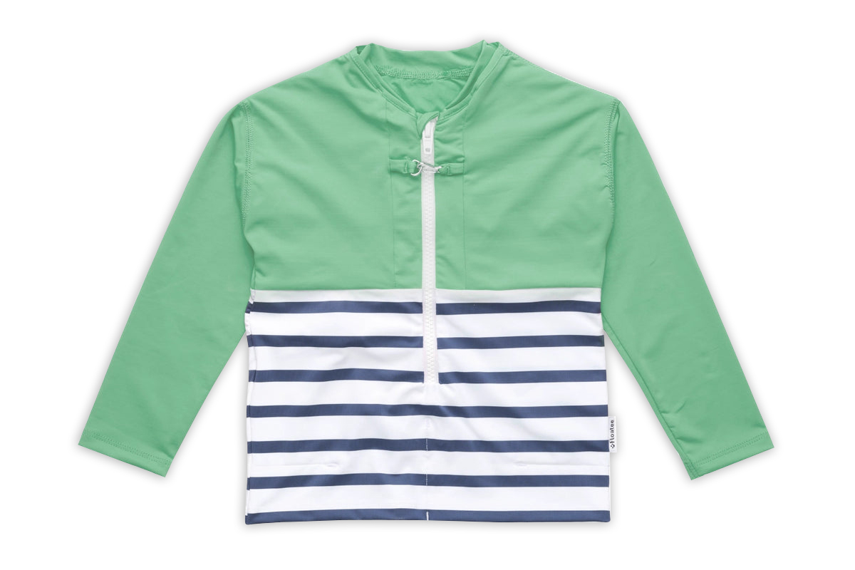 Floatee - Das Anti-Ertrinken T-Shirt für Kinder mit UV-Schutz Langarm T-Shirt Komplettset