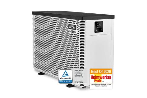Pool-Wärmepumpe IPSmax® Inverter Premium Silent bis 40kW mit COP 22