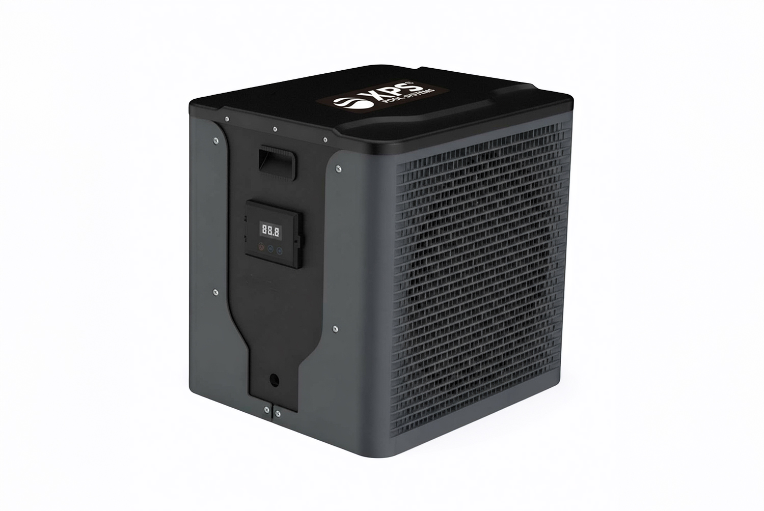 POOL-SYSTEMS Wärmepumpe für Swim Spa XPS-30 3KW, bis -7 Grad, COP 5, effizient & flüsterleise