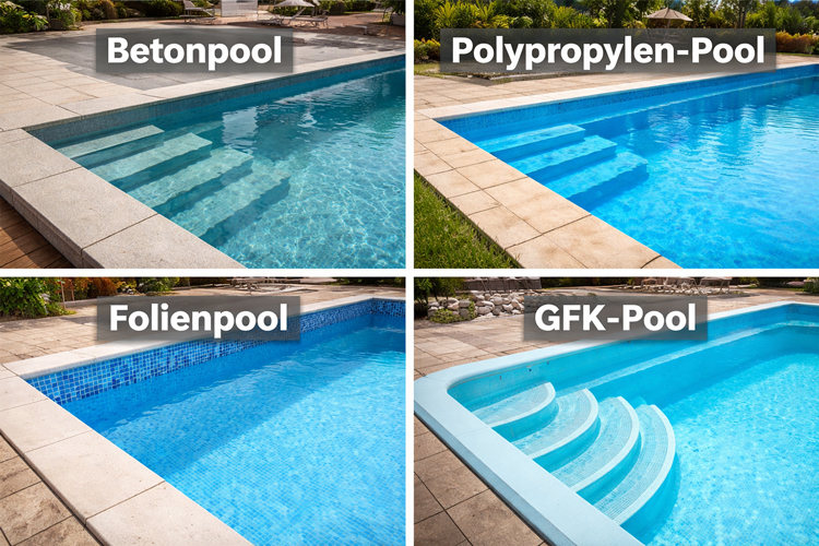 Aiper Scuba X1 - Beckentypen