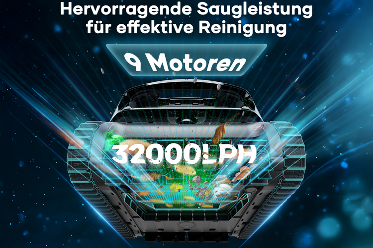 Aiper Scuba X1 Pro Max - Saugleistung