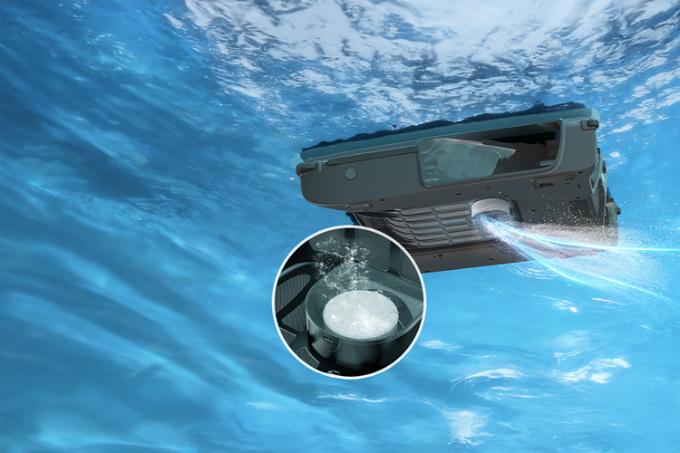 Aiper Surfer S2 - Chlortablettenzugabe